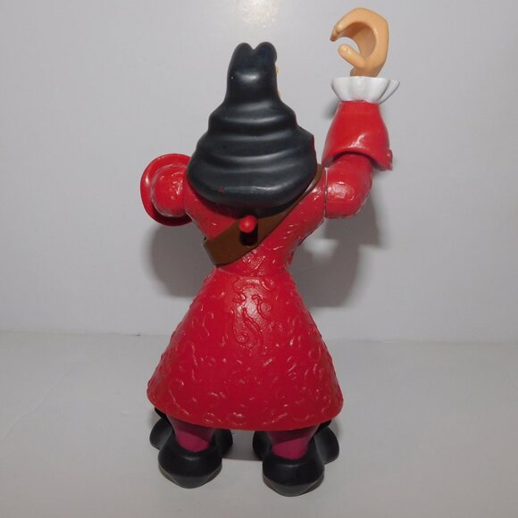 Lot 2 Disney Peter Pan Captain Hook Figures 4" & 6" - Picture 5 of 11